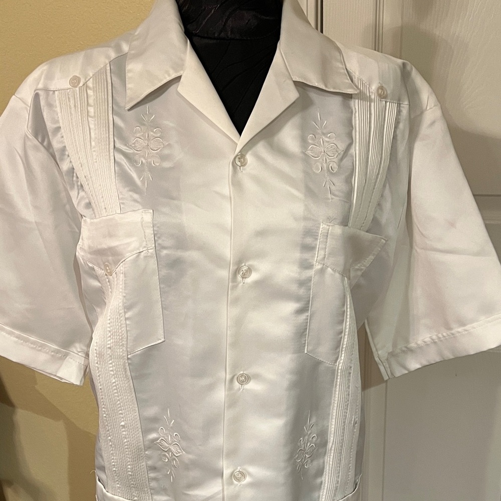 White Men's Dress Shirt
